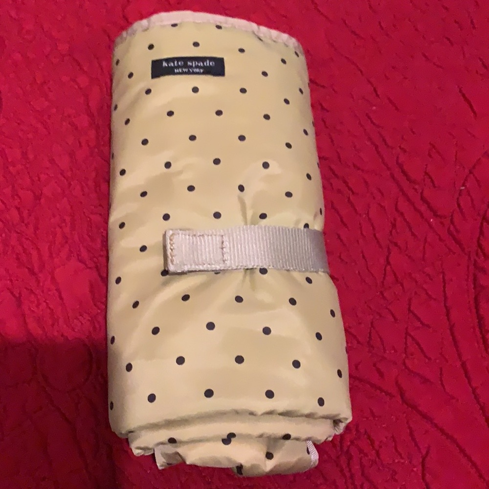 NWOT Kate Spade Polka Dot Diaper Changing Pad